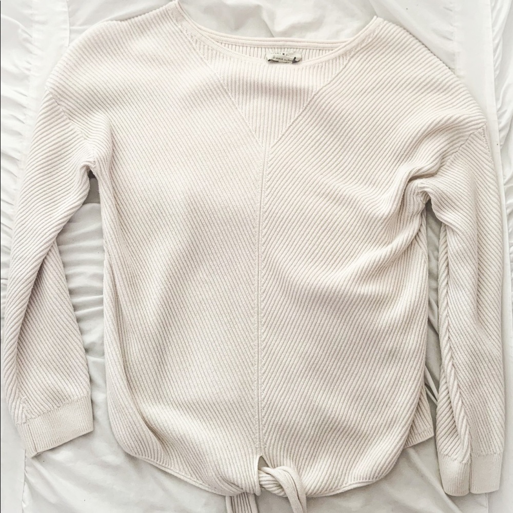 Tight knitted sweater